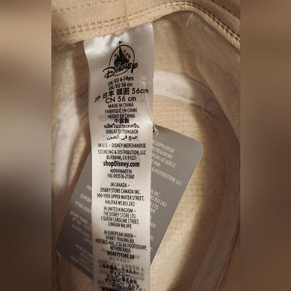 NWT Disney Minnie Mouse Kids Rare Fedora Hat 56cm - Picture 4 of 9